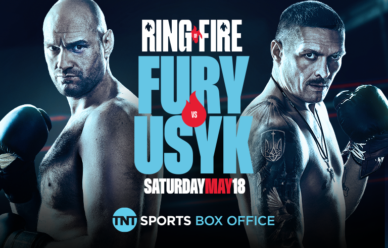 Fury vs Usyk mobile background